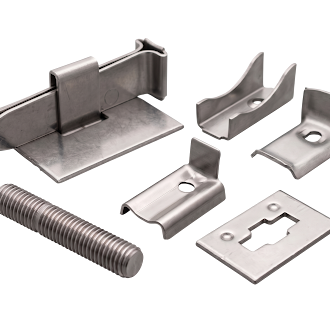Clamps, studs and manway hardware - original hardware images side-by-side composition