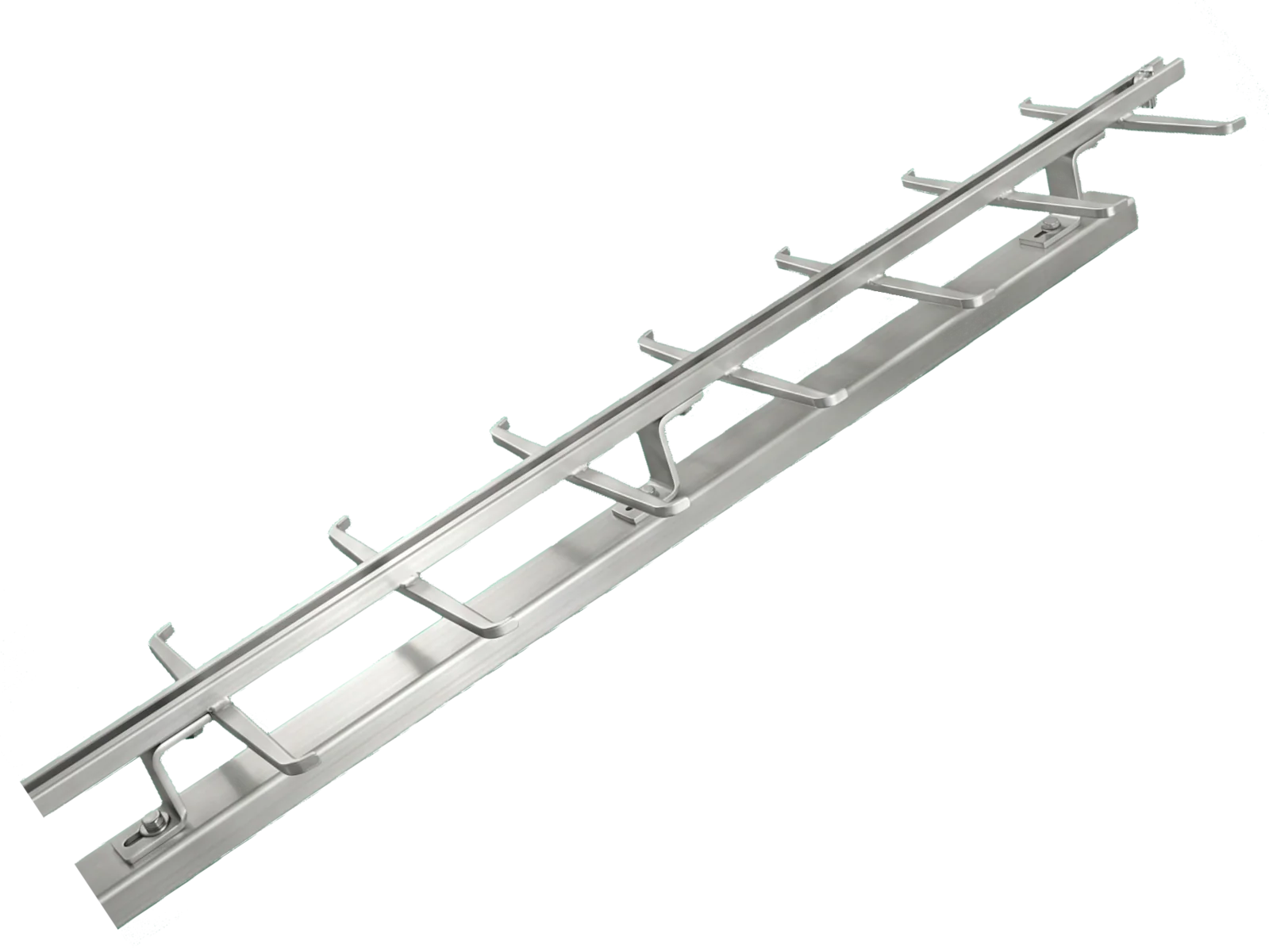 Access stairs for loading structures