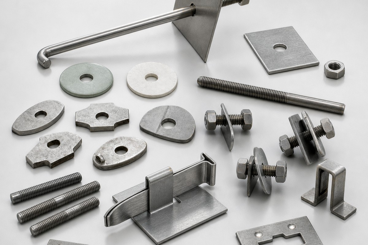 Mechanical items and auxiliary components for loading and unloading systems