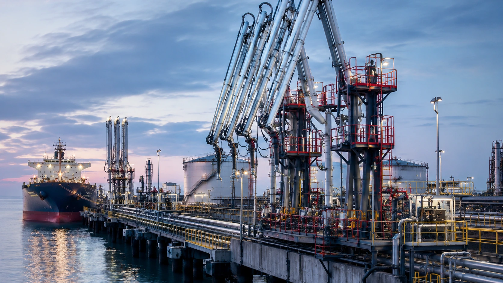 Marine jetty loading arms and terminal transfer interfaces for midstream loading and unloading applications