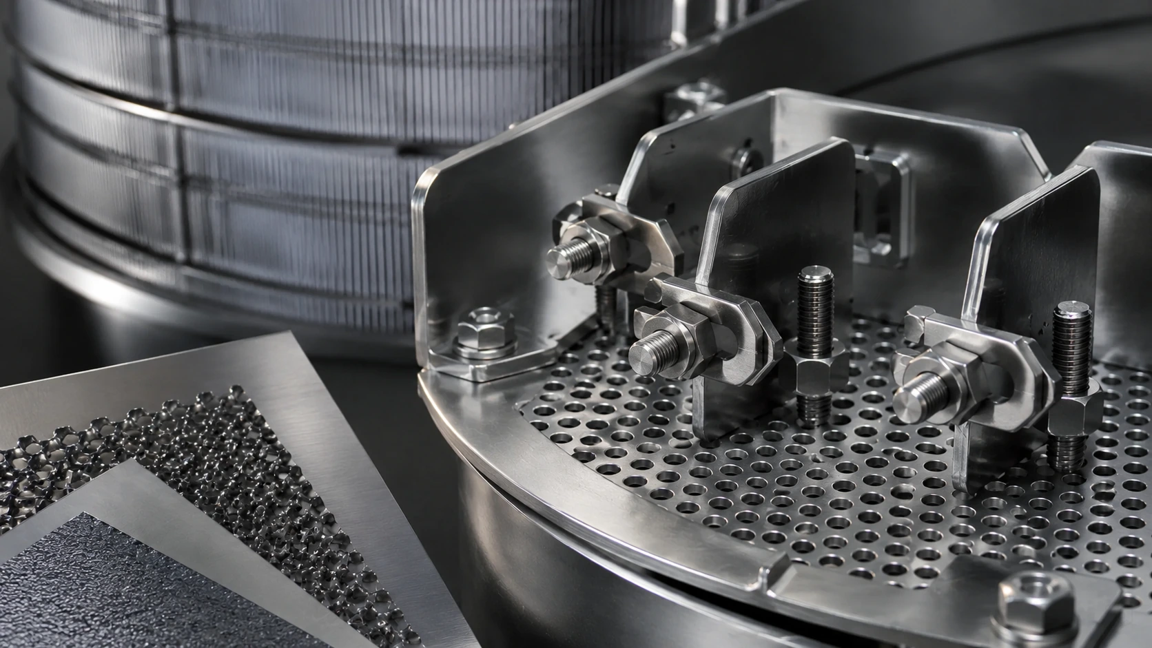 Industrial hardware and spare parts supporting maintenance and lifecycle planning
