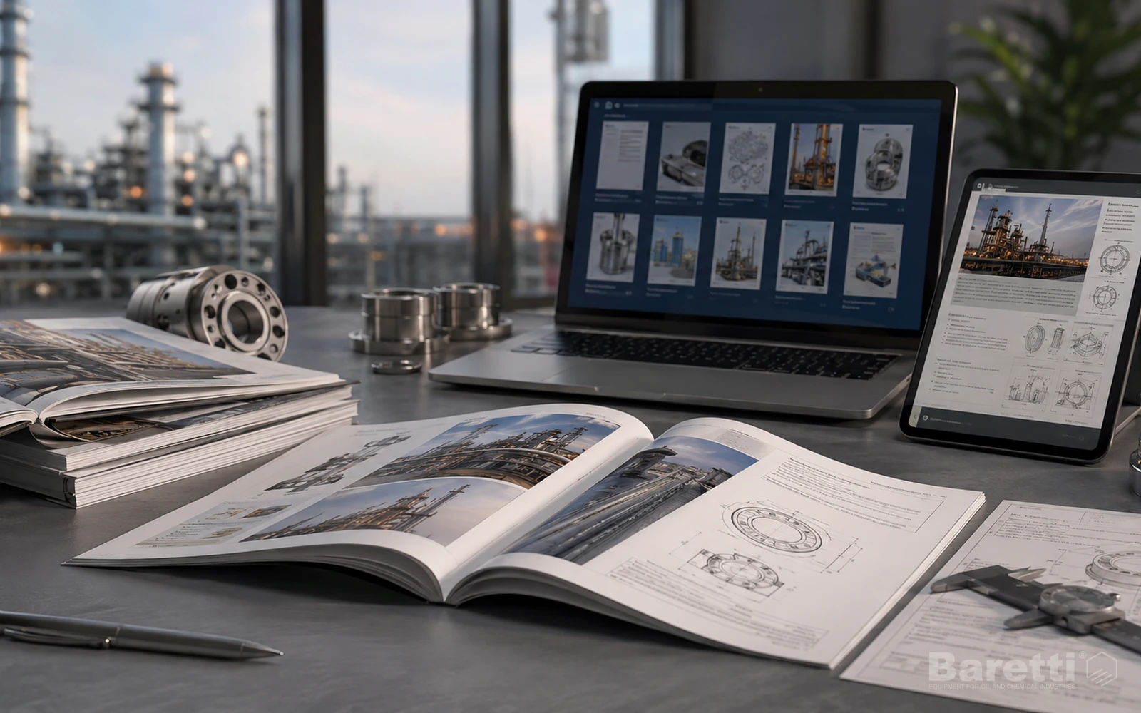 Baretti technical brochures, datasheets and documentation available for download