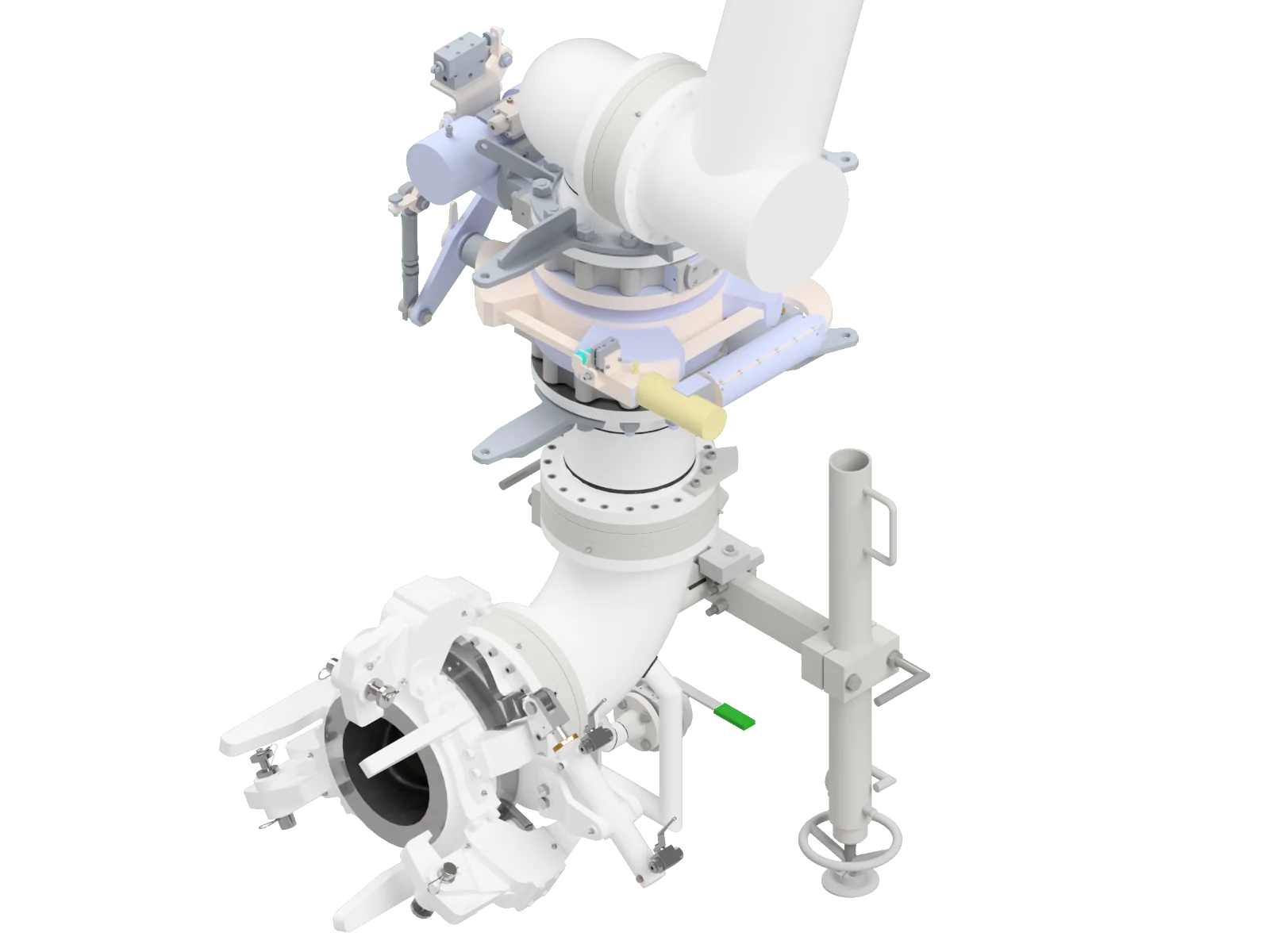 Zephir lightweight loading arm detail