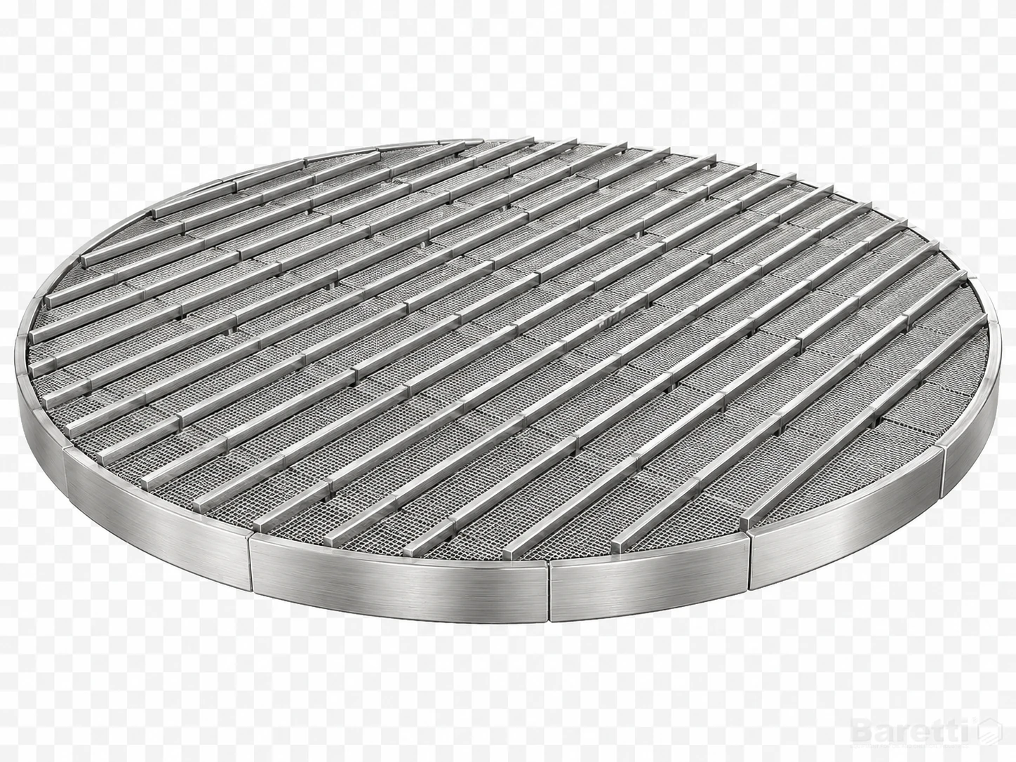 Coalescers and separators mist eliminator round internal device