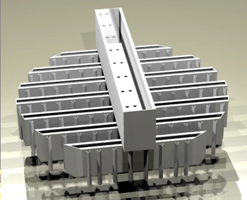 Column internals liquid distributor assembly